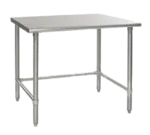 Eagle Group T2436STEB Work Table,  36" - 38", Stainless Steel Top