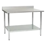 Eagle Group T2448B-BS Work Table,  40" - 48", Stainless Steel Top