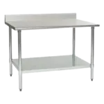 Eagle Group T2460B-BS Work Table,  54" - 62", Stainless Steel Top