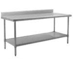 Eagle Group T30120SEM-BS Work Table, 109" - 120", Stainless Steel Top