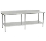 Eagle Group T30144B-BS Work Table, 133" - 144", Stainless Steel Top