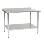Eagle Group UT24132EB Work Table, 121" - 132", Stainless Steel Top