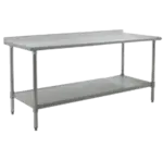 Eagle Group UT24132SEB Work Table, 121" - 132", Stainless Steel Top