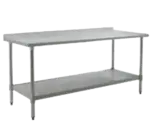 Eagle Group UT2460SEB Work Table,  54" - 62", Stainless Steel Top