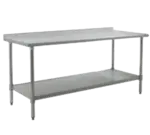 Eagle Group UT30132SB Work Table, 121" - 132", Stainless Steel Top