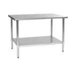 Eagle Group UT3024B-1X Work Table,  30" Long, Stainless steel Top