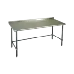 Eagle Group UT36132GTEB Work Table, 121" - 132", Stainless Steel Top