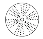 Electrolux 650148 Food Processor, Shredding / Grating Disc Plate