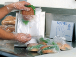 ELKAY PLASTICS CO., INC. Sandwich Bag, 6.5" x 6.25", Clear, Plastic, Flip Locktop, 4.46-mil, (2,000/Case) Elkay Plastics DP6562