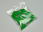 ELKAY PLASTICS CO., INC. Zip Lock Bag, 1.5" x 2", Clear, Plastic, 2-mil, (1,000/Case), Elkay Plastics F20152