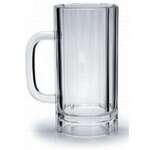 ENCORE PLASTICS Beer Mug, 25 Oz, Clear, Polymer, Encore Plastics 82825C