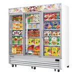 Everest Refrigeration EMGF69 Freezer, Merchandiser
