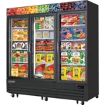 Everest Refrigeration EMGF69B Freezer, Merchandiser
