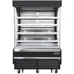 Everest Refrigeration EOMV-60-B-35-T Merchandiser, Open Refrigerated Display