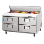 Everest Refrigeration EPBNR2-D4 Refrigerated Counter, Sandwich / Salad Unit