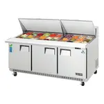 Everest Refrigeration EPBR3 Refrigerated Counter, Mega Top Sandwich / Salad Un
