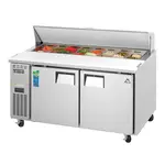 Everest Refrigeration EPWR2 Refrigerated Counter, Sandwich / Salad Unit