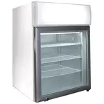 Excellence CTF-2HCMS Freezer, Merchandiser, Countertop