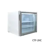 Excellence CTF-2HCMS Freezer, Merchandiser, Countertop