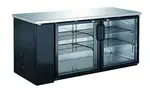 Falcon ABB-60GSS Back Bar Cabinet, Refrigerated