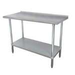Falcon Work Table, 30" x 60", Stainless Steel, Falcon Equipment WT-3060-SSU-4-16