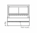 Federal Industries CG5048HD Display Case, Heated Deli, Floor Model