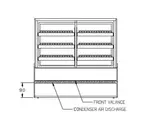 Federal Industries CGR5048DZ Display Case, Refrigerated/Non-Refrig