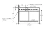 Federal Industries CGR5948DZ Display Case, Refrigerated/Non-Refrig