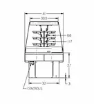 Federal Industries ECSS60SC Display Case, Refrigerated, Self-Serve