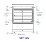 Federal Industries ITD4826-B18 Display Case, Non-Refrigerated Bakery