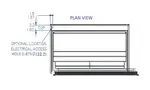 Federal Industries ITD6026 Display Case, Non-Refrigerated Countertop