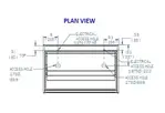 Federal Industries ITD6026-B18 Display Case, Non-Refrigerated Bakery