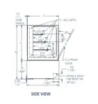 Federal Industries ITR3626-B18 Display Case, Refrigerated