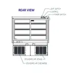 Federal Industries ITR4826 Display Case, Refrigerated, Drop In