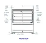 Federal Industries ITR4826-B18 Display Case, Refrigerated