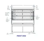 Federal Industries ITRSS4826 Display Case, Refrigerated, Drop In