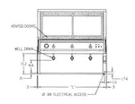 Federal Industries SG5048HD Display Case, Heated Deli, Floor Model