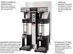 FETCO IP44-52H-15 (C52206MIP) Coffee Brewer for Thermal Server