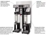 FETCO IP44-52H-20 (C53226MIP) Coffee Brewer for Thermal Server