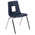 Flash Furniture ADV-SSC-18NAVY Chair, Side, Stacking, Indoor