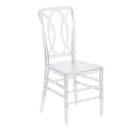 Flash Furniture BH-H007-CRYSTAL-GG Chair, Side, Stacking, Outdoor