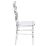 Flash Furniture BH-ICE-CRYSTAL-GG Chair, Side, Stacking, Outdoor