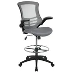 Flash Furniture BL-X-5M-D-DKGY-GG Chair, Swivel