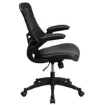 Flash Furniture BL-X-5M-LEA-GG Chair, Swivel