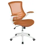 Flash Furniture BL-X-5M-WH-TAN-GG Chair, Swivel
