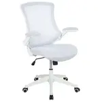 Flash Furniture BL-X-5M-WH-WH-GG Chair, Swivel