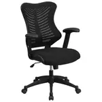 Flash Furniture BL-ZP-806-BK-GG Chair, Swivel