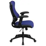 Flash Furniture BL-ZP-806-BL-GG Chair, Swivel
