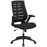 Flash Furniture BL-ZP-809-BK-GG Chair, Swivel