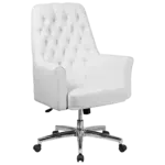 Flash Furniture BT-444-MID-WH-GG Chair, Swivel